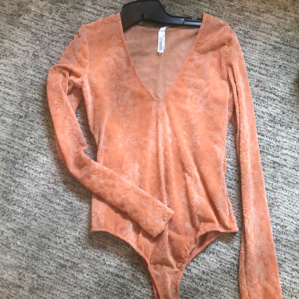 Free People bodysuit 🧡